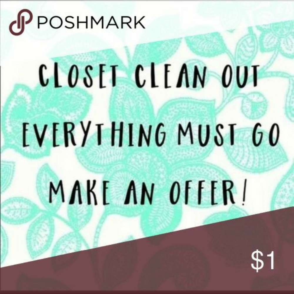 Closet clear out